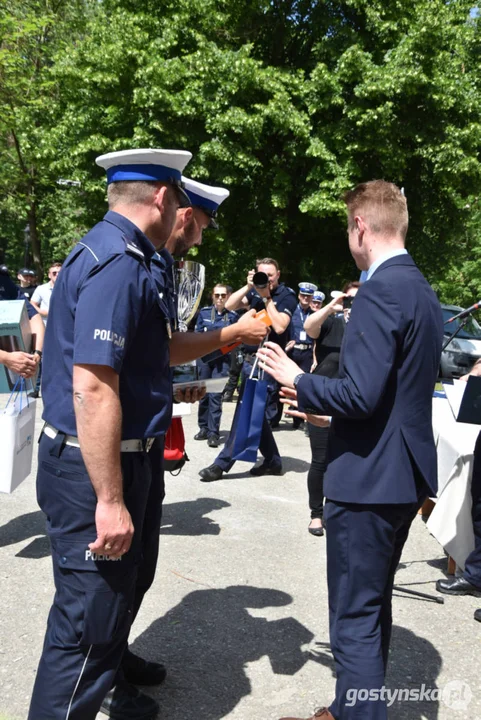 Podsumowanie 34. Konkursu "Policjant Ruchu Drogowego 2024" - finał  wojewódzki w Gostyniu