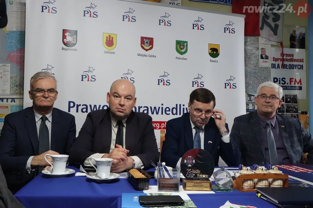 Konferencja polityków Prawa i Sprawiedliwości w Rawiczu