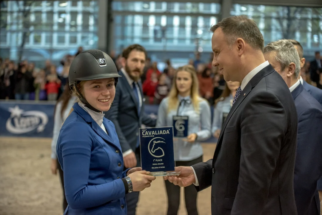 Wiktoria Andrzejewska z Krobia wygrała Cavaliadę Poznań 2018