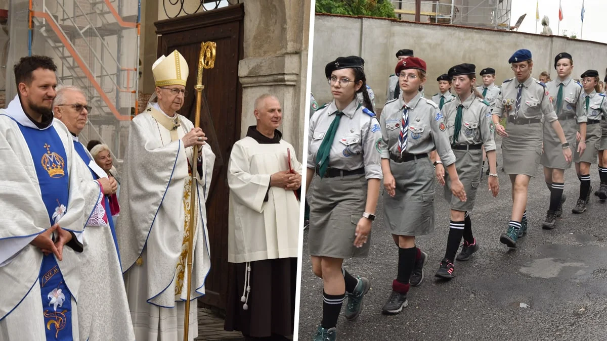 XXII Pielgrzymka Służb Mundurowych do sanktuarium maryjnego na Zdzież, w Borku Wlkp.