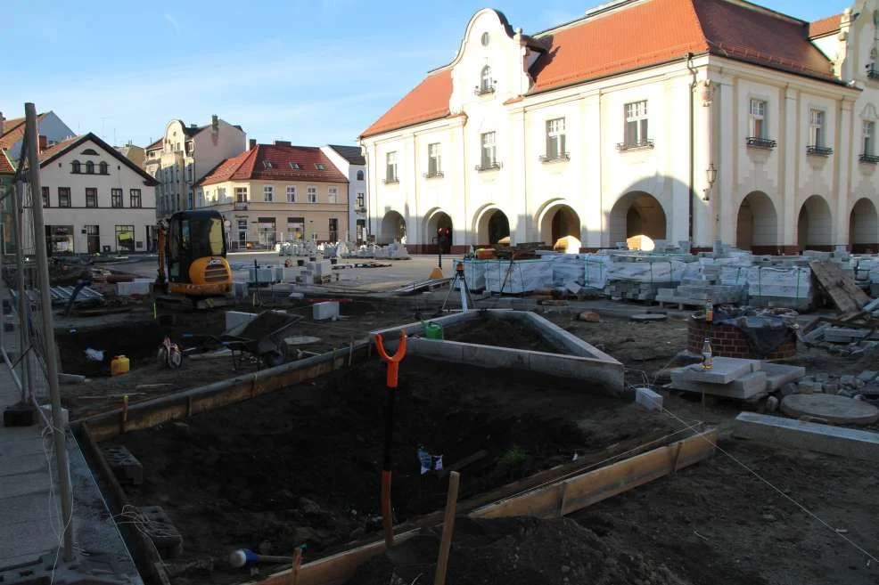 Nasadzenie zieleni w centrum Jarocina