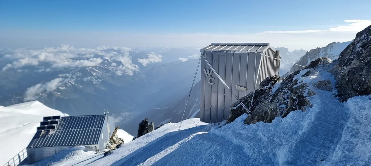 Ultramaratończyk Rafał Przybył z Bodzewka Pierwszego zdobył Mont Blanc