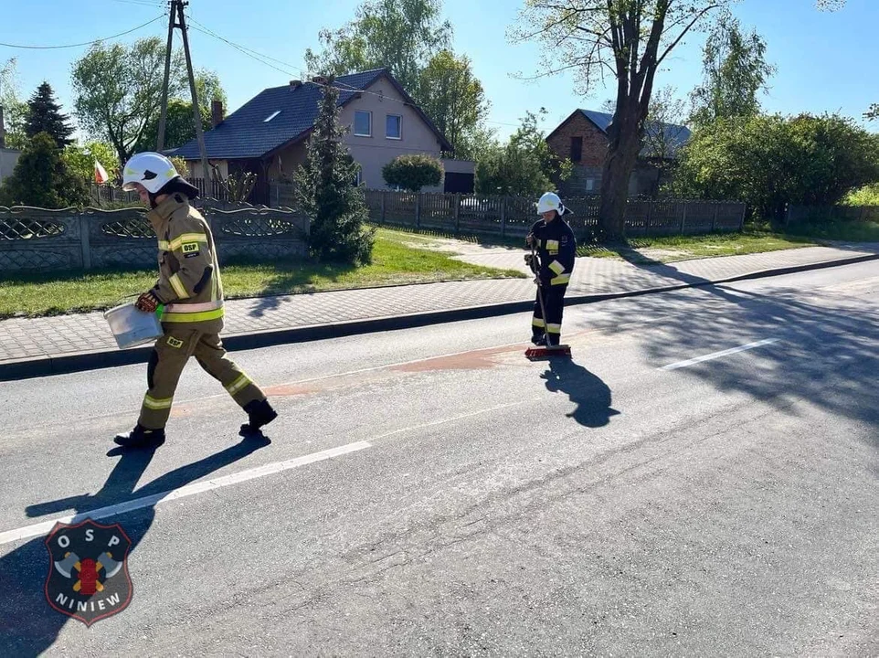 8-kilometrowa plama oleju w gminie Chocz