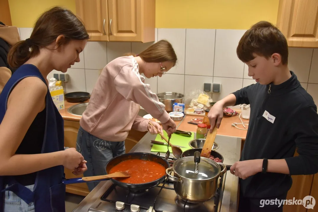 Projekt "Patelnia Nie Gryzie" uczniów gostyńskich, krobskich i leszczyńskich szkół