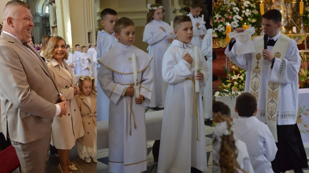 Pierwsza Komunia Święta w parafii pw. Najświętszej Maryi Panny Świętogórskiej na Świętej Górze