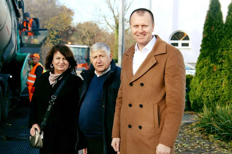 Remont ulicy Dworcowej w Górze