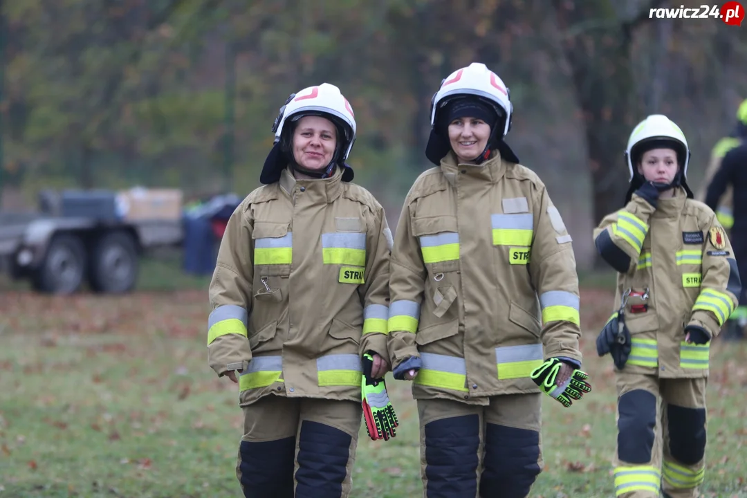 Szkolenie strażaków w Sarnowie