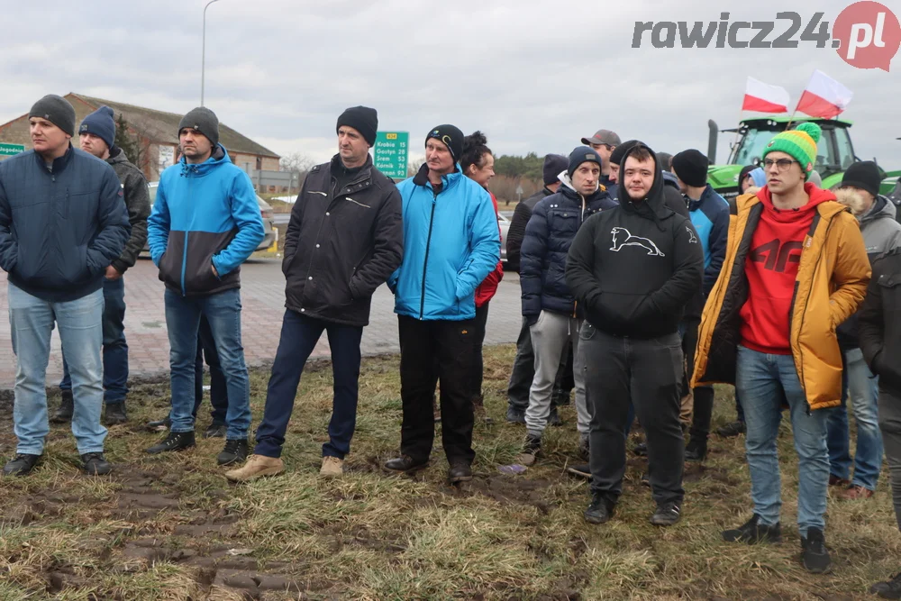 Rolnicy przejechali z gminy Miejska Górka do Rawicza i z powrotem