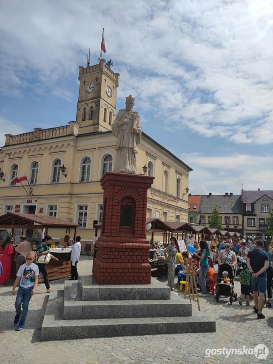 Jarmark w Krobi na zrewitalizowanym rynku