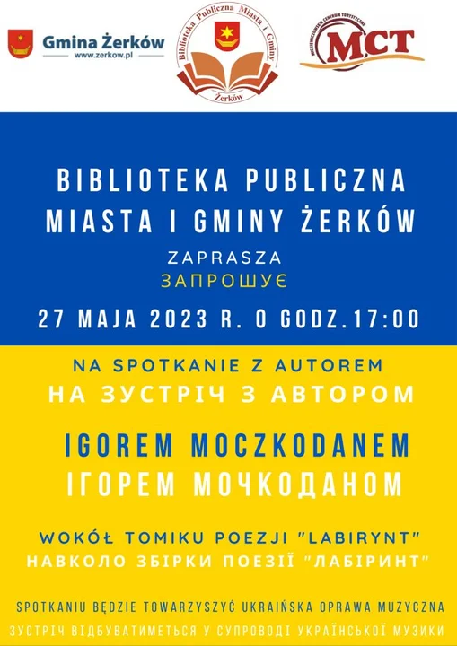 Spotkanie autorskie Żerków Igor Moczkodan