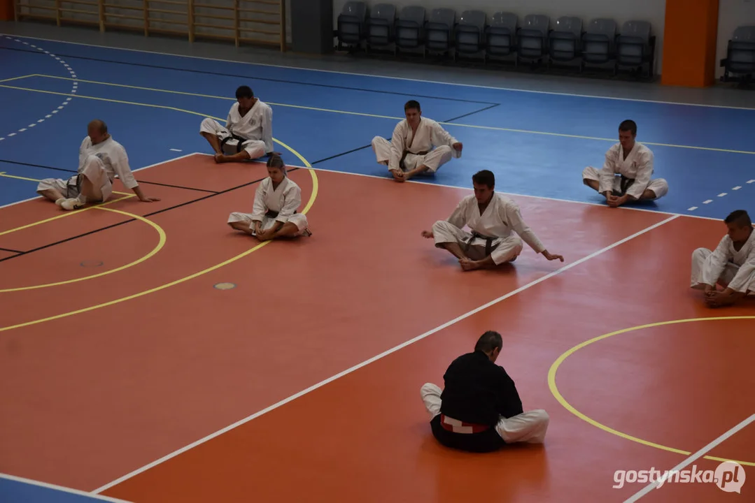 Trening Klubu TKKF Tęcza w nowej hali sportowej w Gostyniu