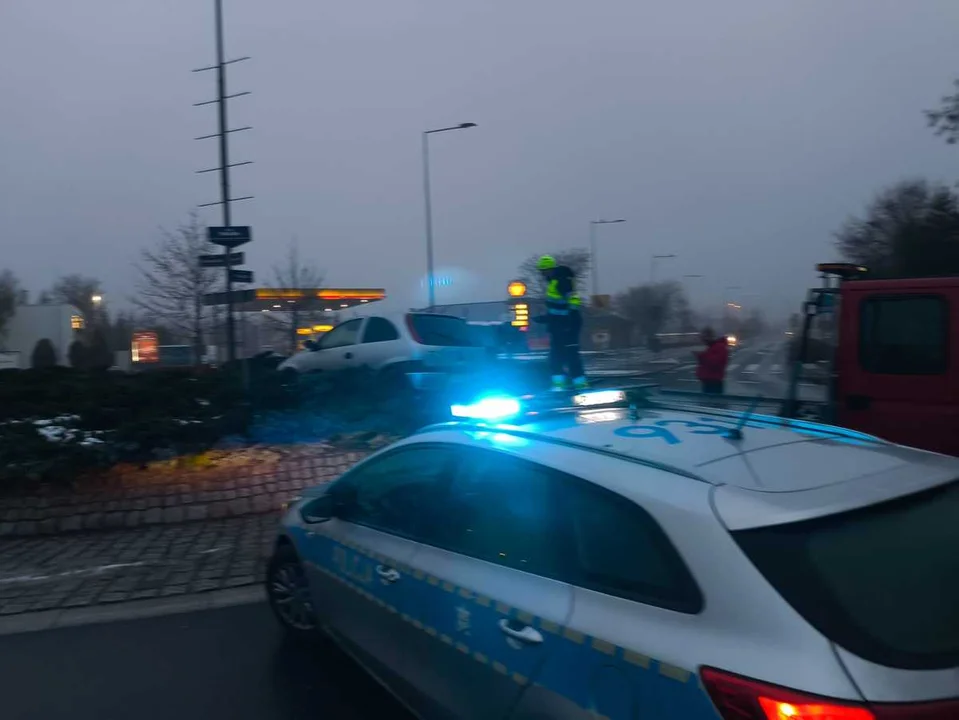 Nietypowy widok zaskoczył mieszkańców Wągrowca w weekendową noc