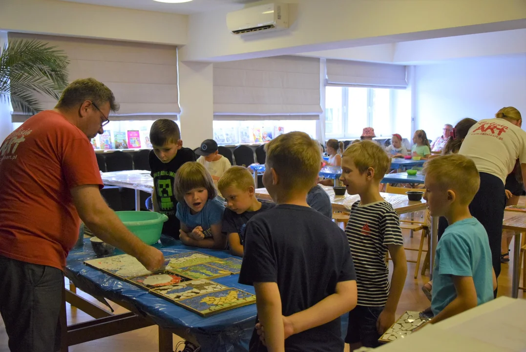 Krotoszyn. Półkolonie z biblioteką