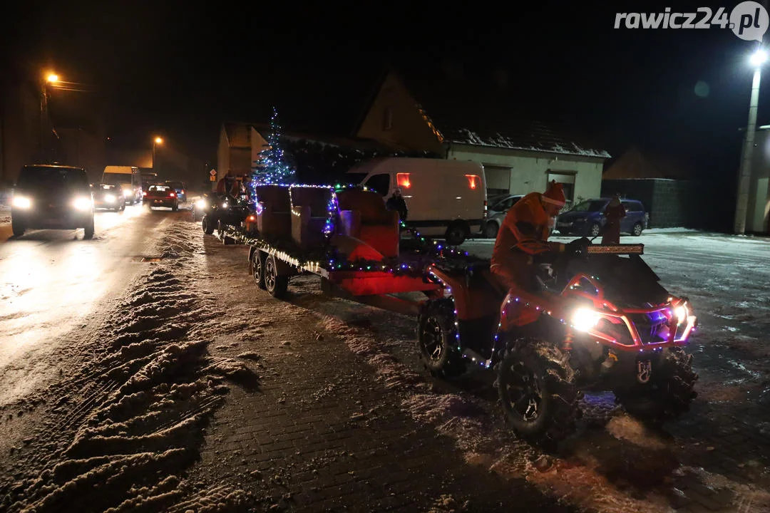 Mikołaje na Quadach w Szkaradowie