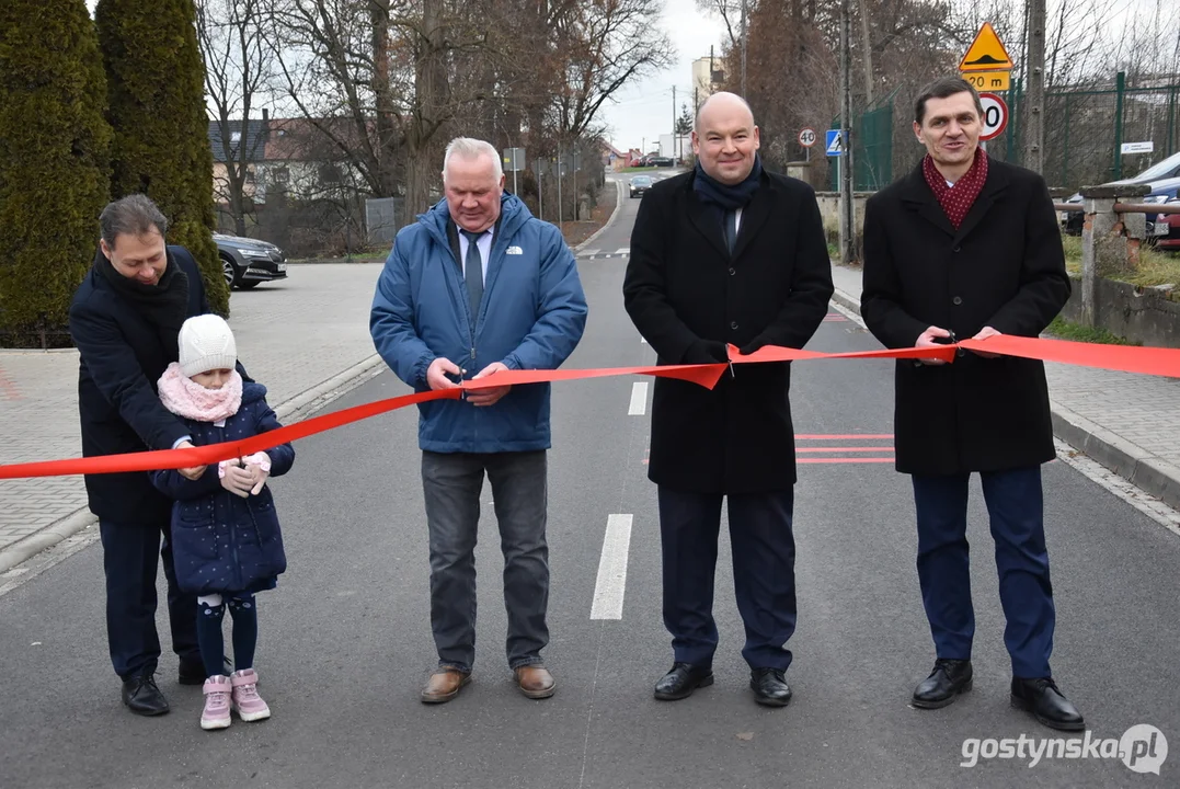 Otwarcie przebudowanej ulicy Fabrycznej i ztermomodernizowanego Przedszkola Samorządowego w Pudliszkach
