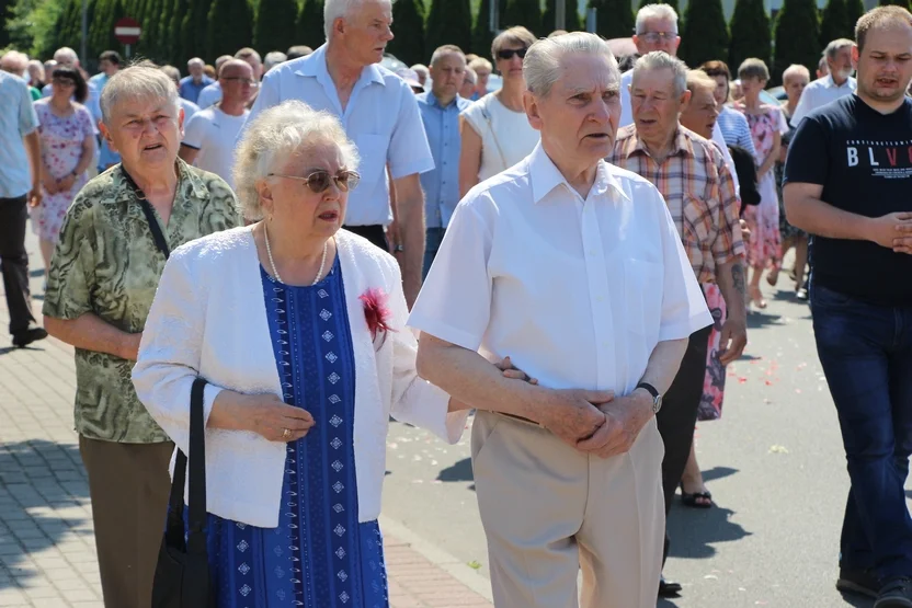 Procesja Bożego Ciała w parafii Św. Floriana