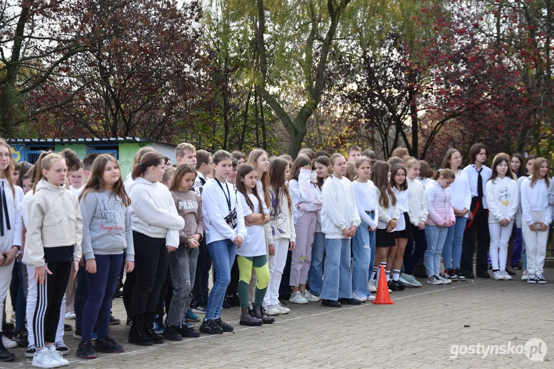 Akcja "Szkoła do hymnu" w Szkole Podstawowej nr 3 w Gostyniu