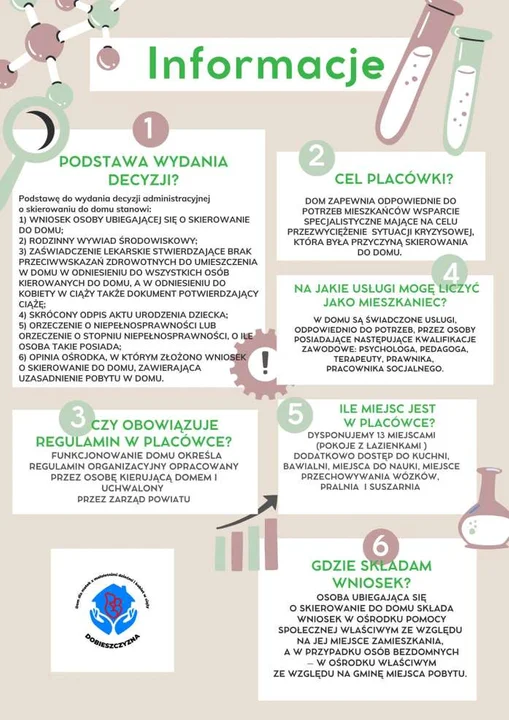 Dom dla matek z małoletnimi dziećmi i kobiet w ciąży w Dobieszczyźnie