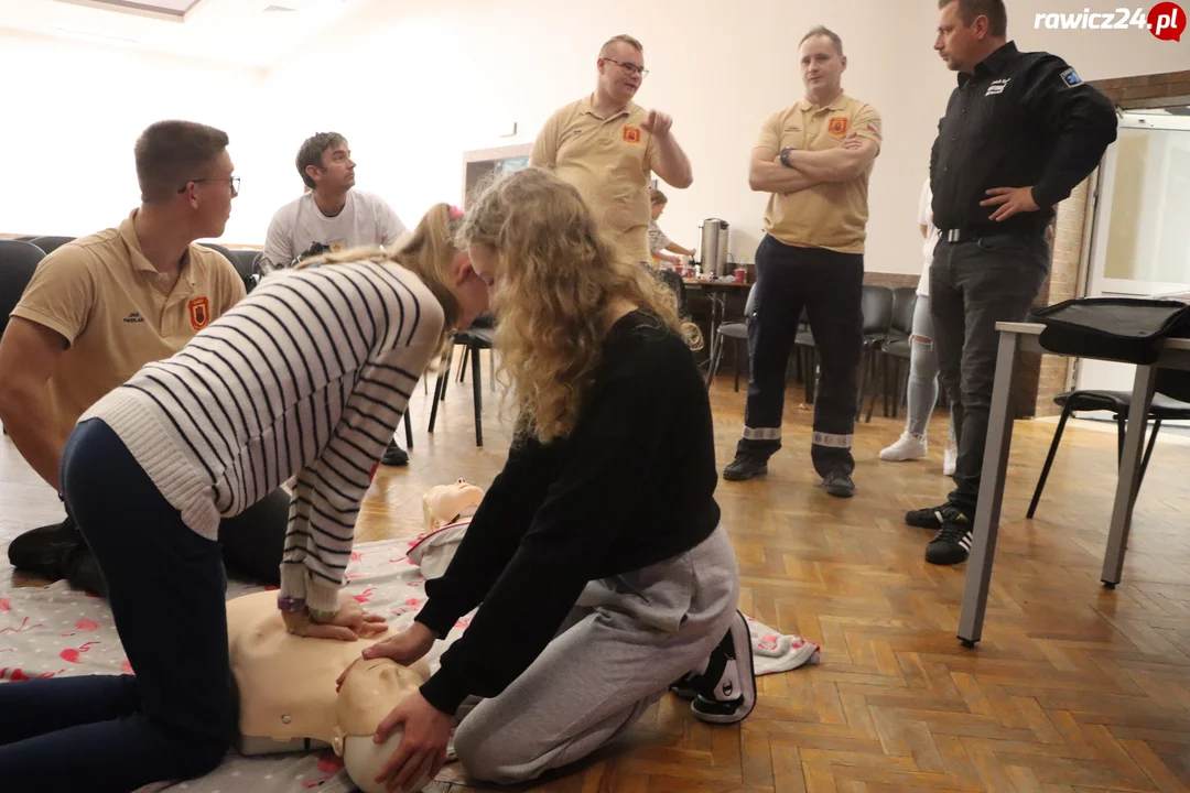 Spotkanie poświęcone pierwszej pomocy w Jutrosinie
