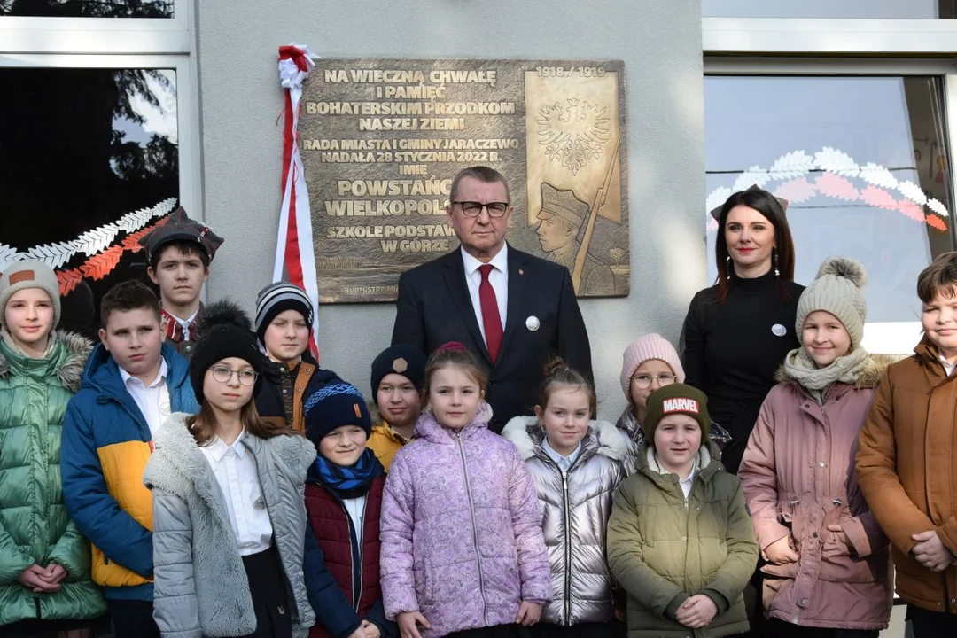 Powstańcy Wielkopolscy patronują Szkole Podstawowej w Górze