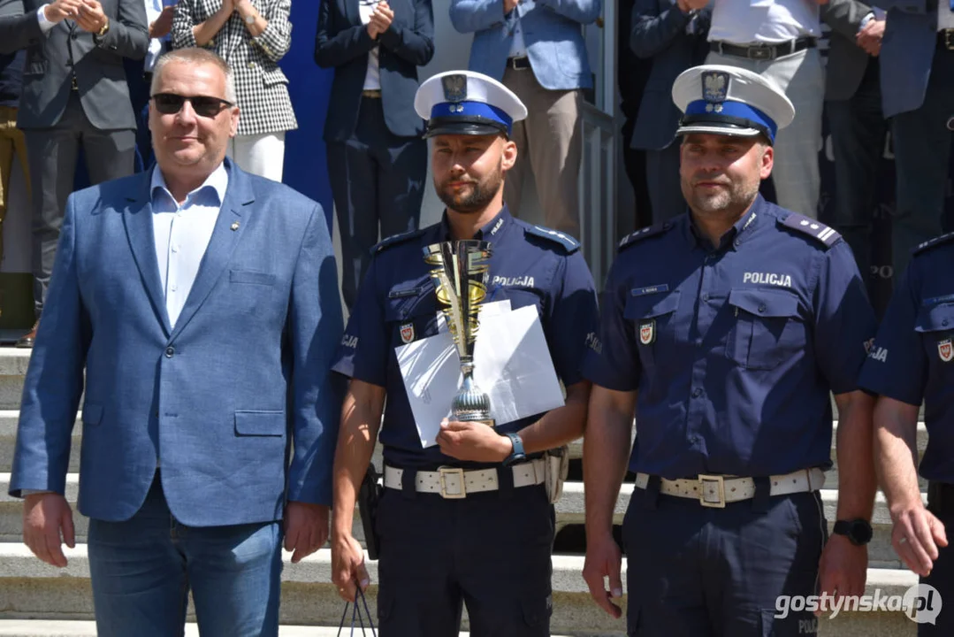 Podsumowanie 34. Konkursu "Policjant Ruchu Drogowego 2024" - finał  wojewódzki w Gostyniu