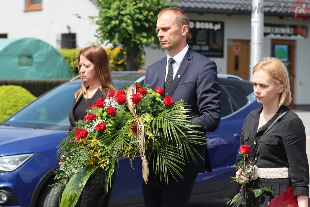 Delegacje na ceremonii pogrzebowej śp. Kazimierza Chudego