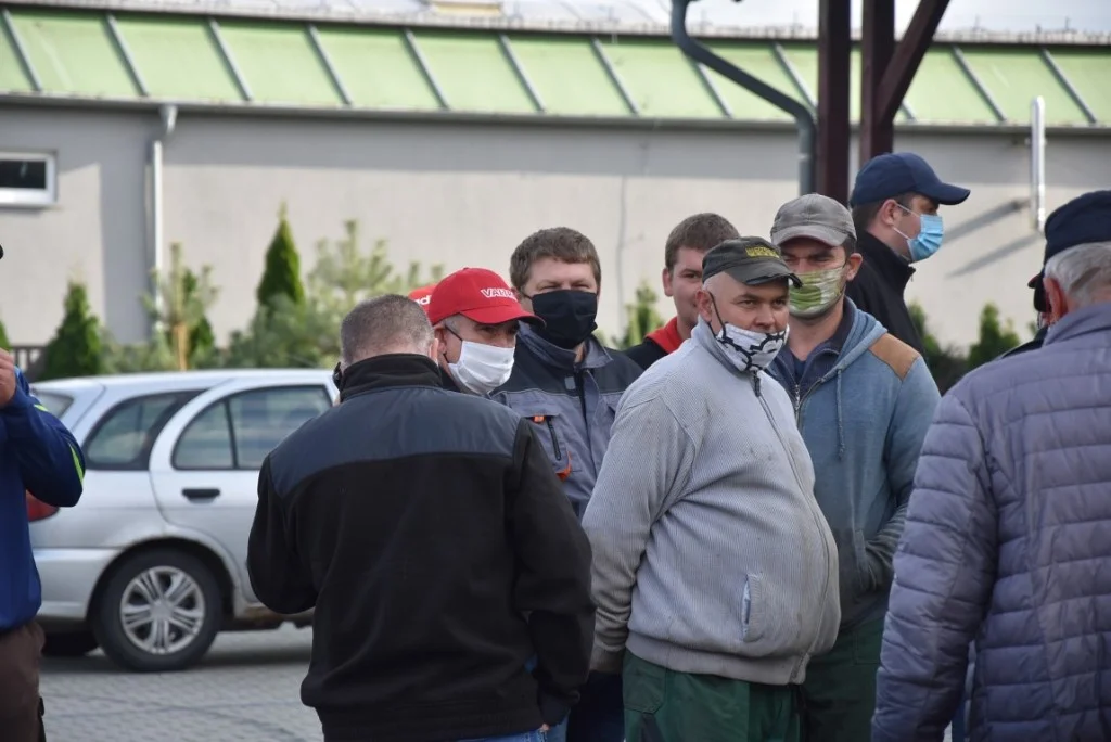 Protest rolników w powiecie krotoszyńskim w 2020 roku