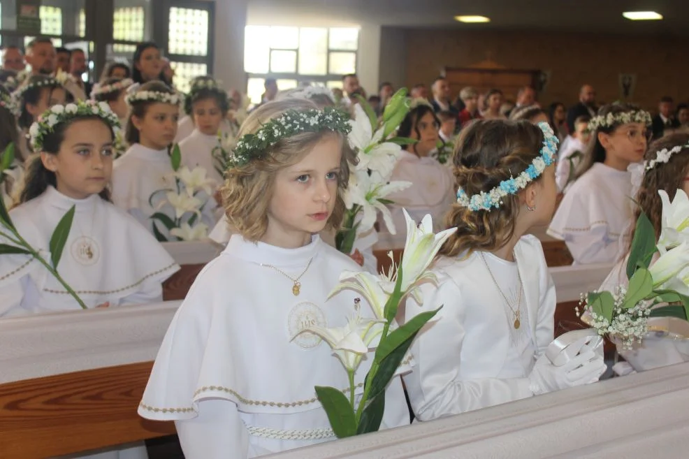 Pierwsza Komunia Święta w parafii św. Antoniego Padewskiego w Jarocinie