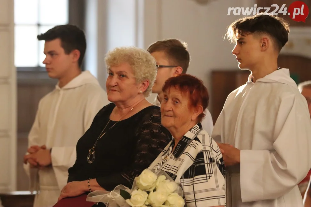 Pożegnanie ks. Łukasza Konatowskiego w parafii pw. św. Andrzeja Boboli