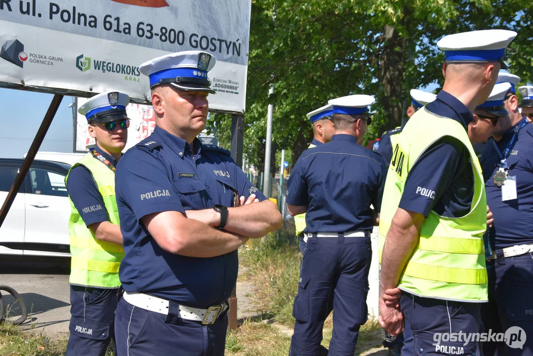 34. Konkurs "Policjant ruchu drogowego 2024” w Gostyniu. Dzień drugi - ręczna regulacja ruchem