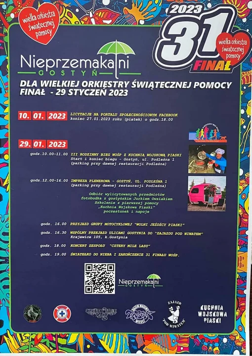 31. Finał WOŚP w powiecie gostyńskim. Grają w każdej gminie