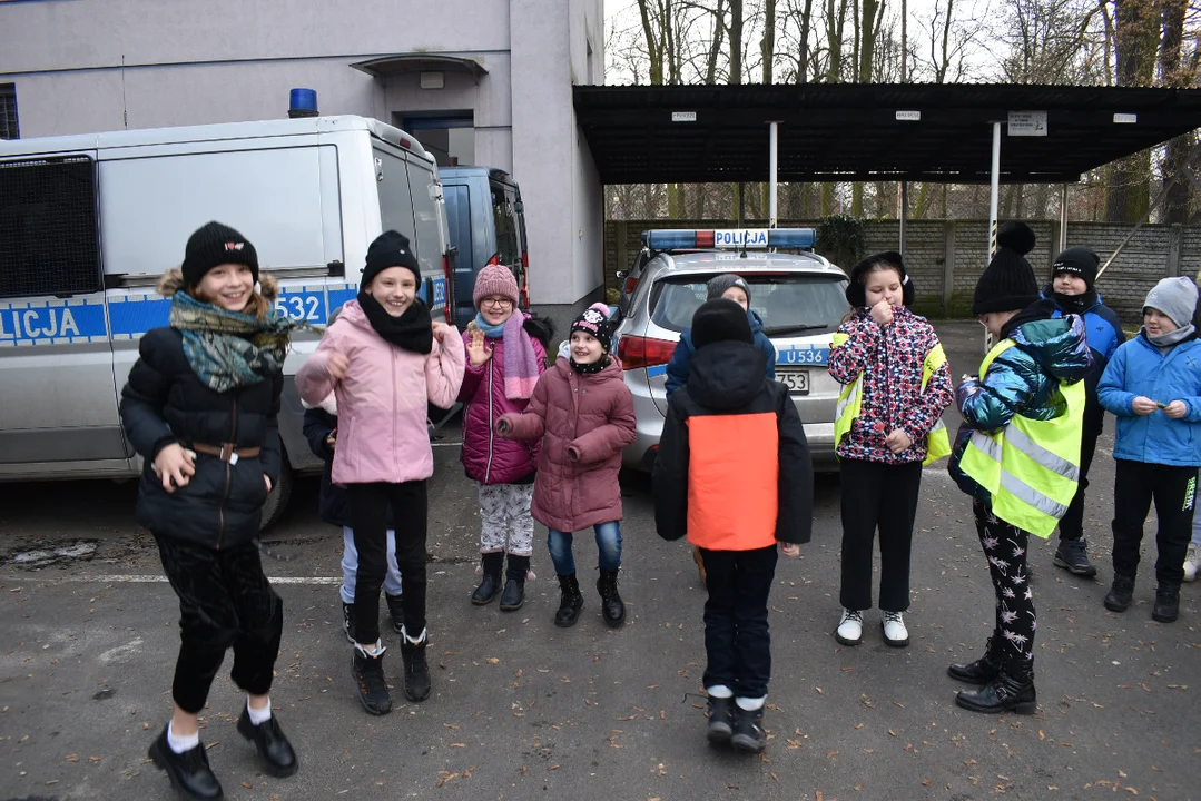 Krotoszyn. Dzieci odwiedziły komendę policji