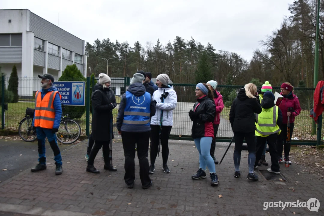 Biegająco zagrali dla WOŚP - Parkrun Gostyń i Grupa Nieprzemakalni Gostyń razem na trasie