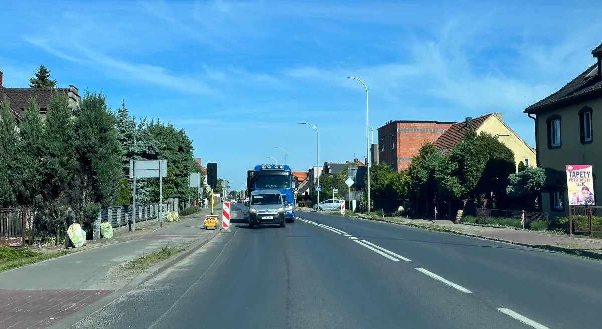 Remont ulicy Wojska Polskiego i Poznańskiej w Jarocinie