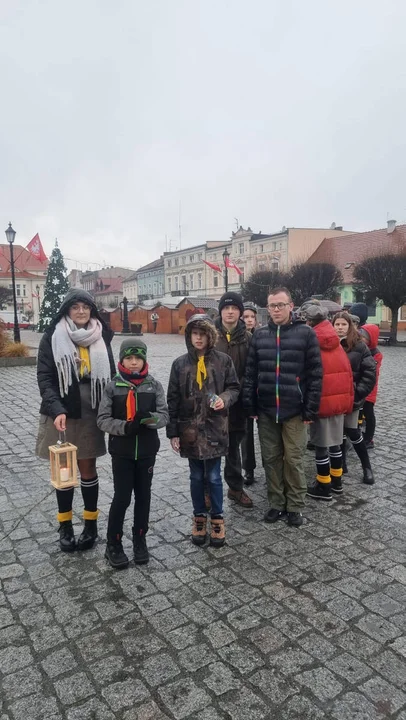 Betlejemskie Światło Pokoju w powiecie gostyńskim