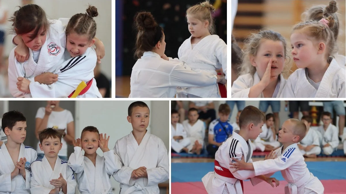 Festiwal Funny Judo. Młodzi sportowcy w hali w Sierakowie [ZDJĘCIA] - Zdjęcie główne