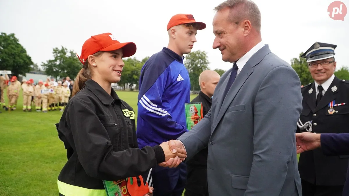 Ćwiczenie bojowe i podsumowanie Gminnych Zawodów Sportowo-Pożarniczych w Jutrosinie