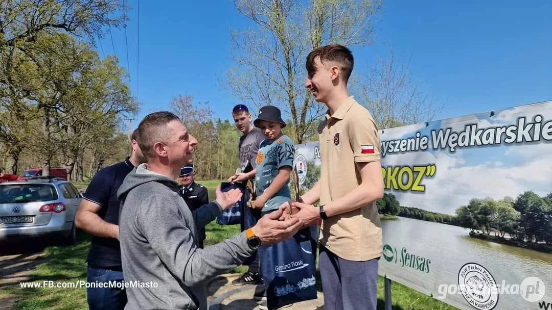 I Powiatowe Zawody Wędkarskie Strażaków w Dzięczynie