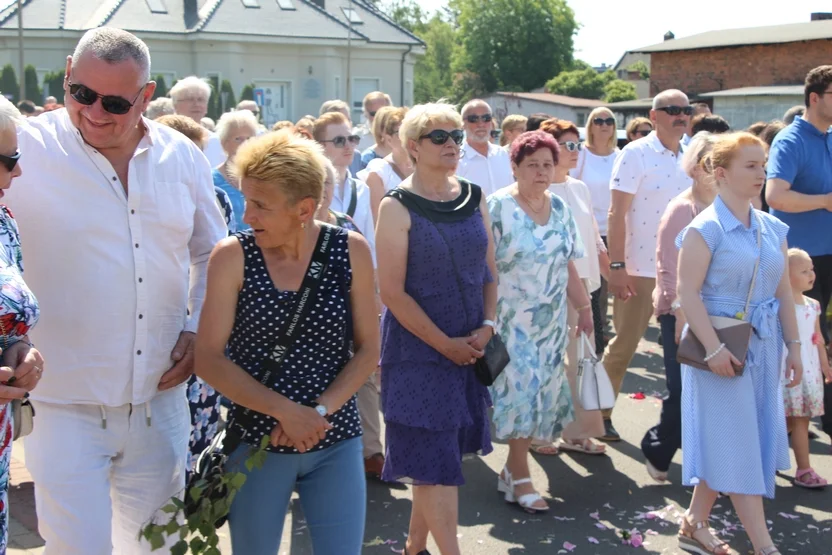 Procesja Bożego Ciała w parafii Św. Floriana