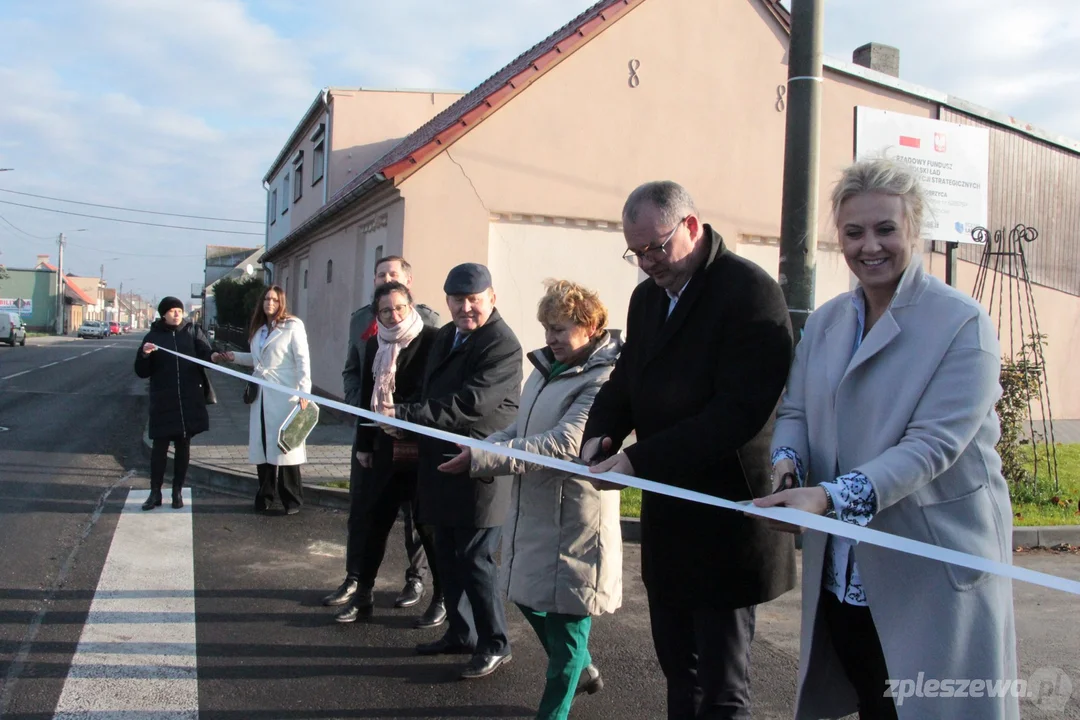 Uroczyste otwarcie ul. Klonów oraz drogi Dobrzyca - Polskie Olędry