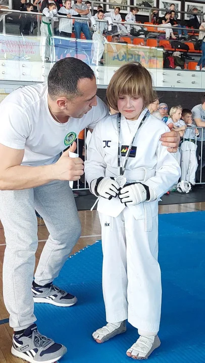 Reprezentanci UKS-u Tornado Jarocin na II Turnieju Grand Prix Wielkopolski w taekwondo olimpijskim