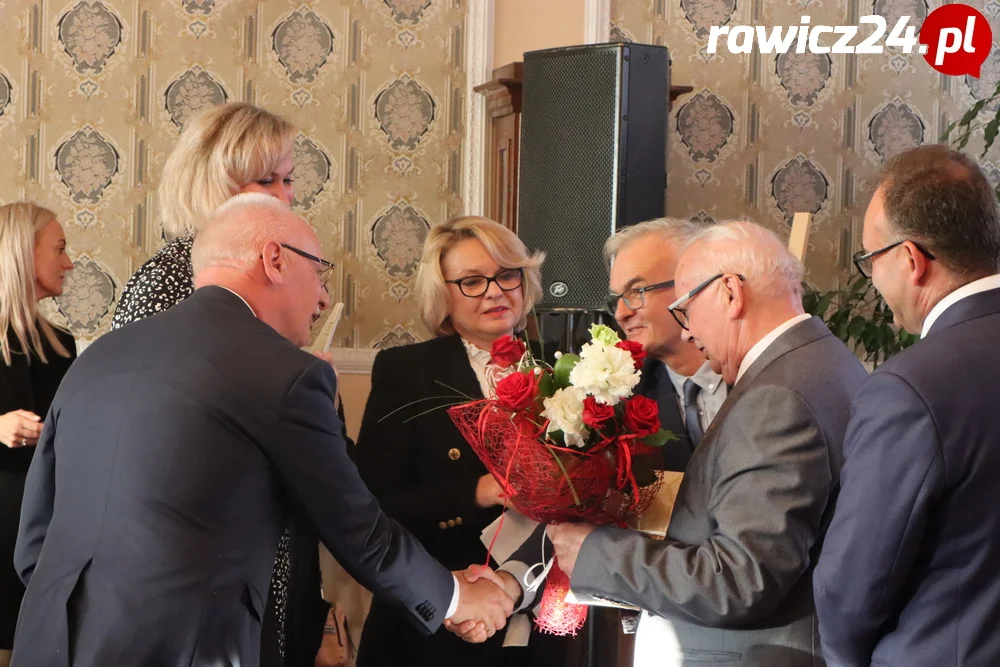 Sesja Rady Miejskiej Gminy Rawicz w ratuszu w Sarnowie