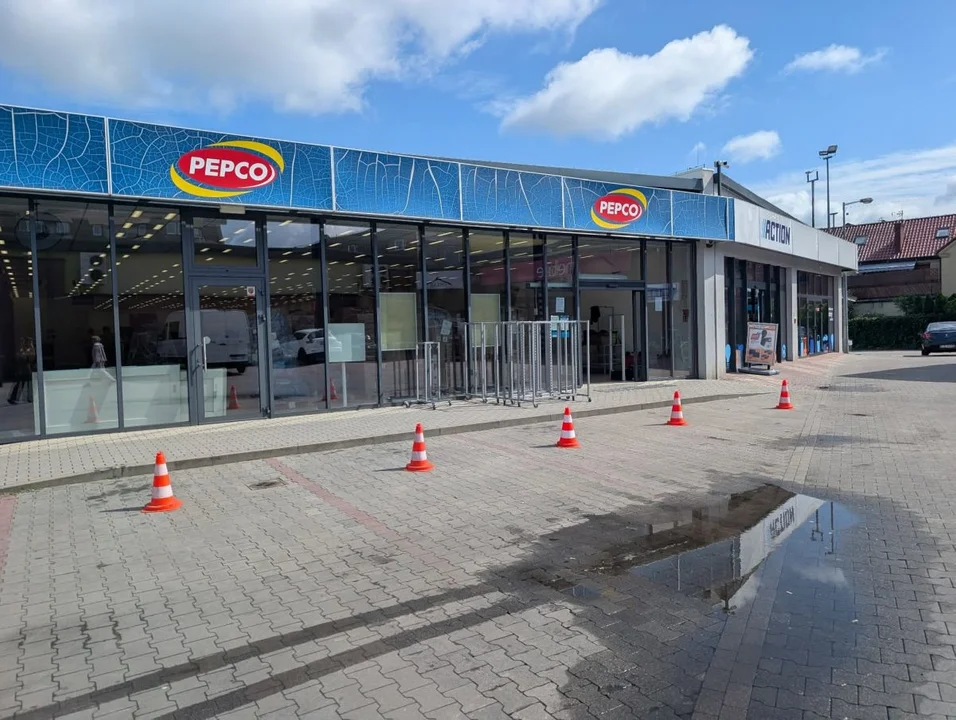 Pepco w centrum Jarocina zamkniętę