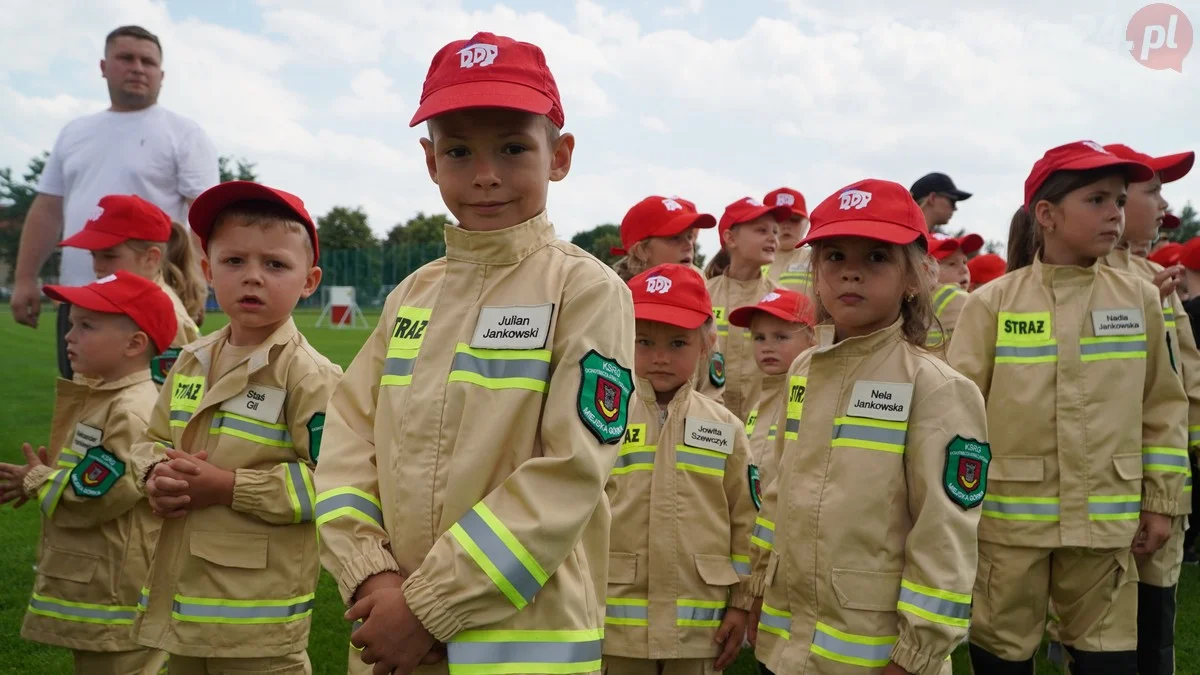 Dziecięce Drużyny Pożarnicze na zawodach w Miejskiej Górce