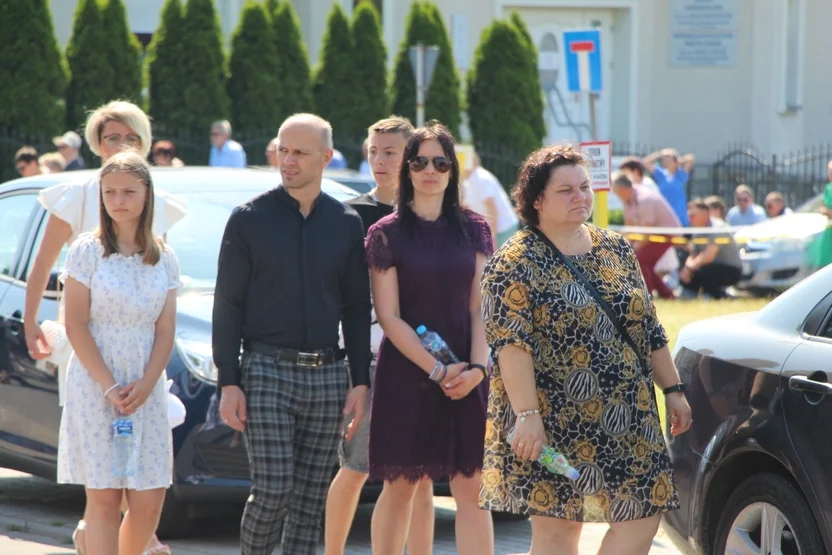 Procesja Bożego Ciała w parafii Św. Floriana