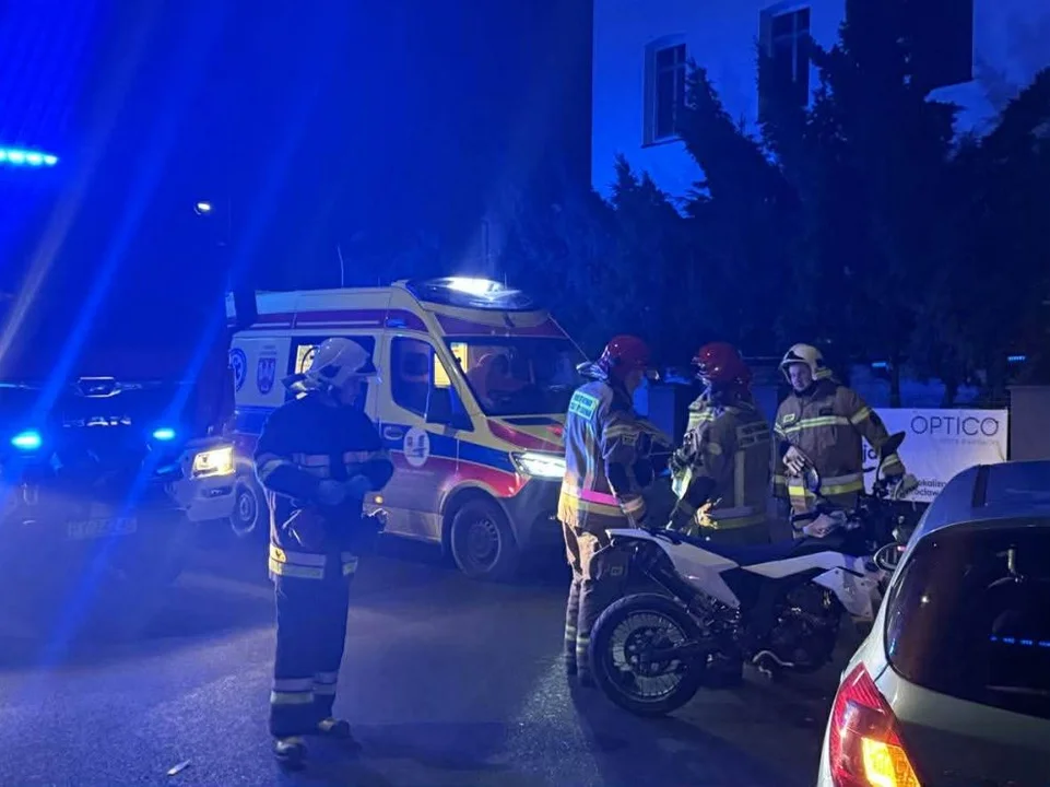 Zderzenie na ul. Wrocławskiej w Jarocinie