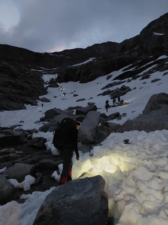 Ultramaratończyk Rafał Przybył z Bodzewka Pierwszego zdobył Mont Blanc