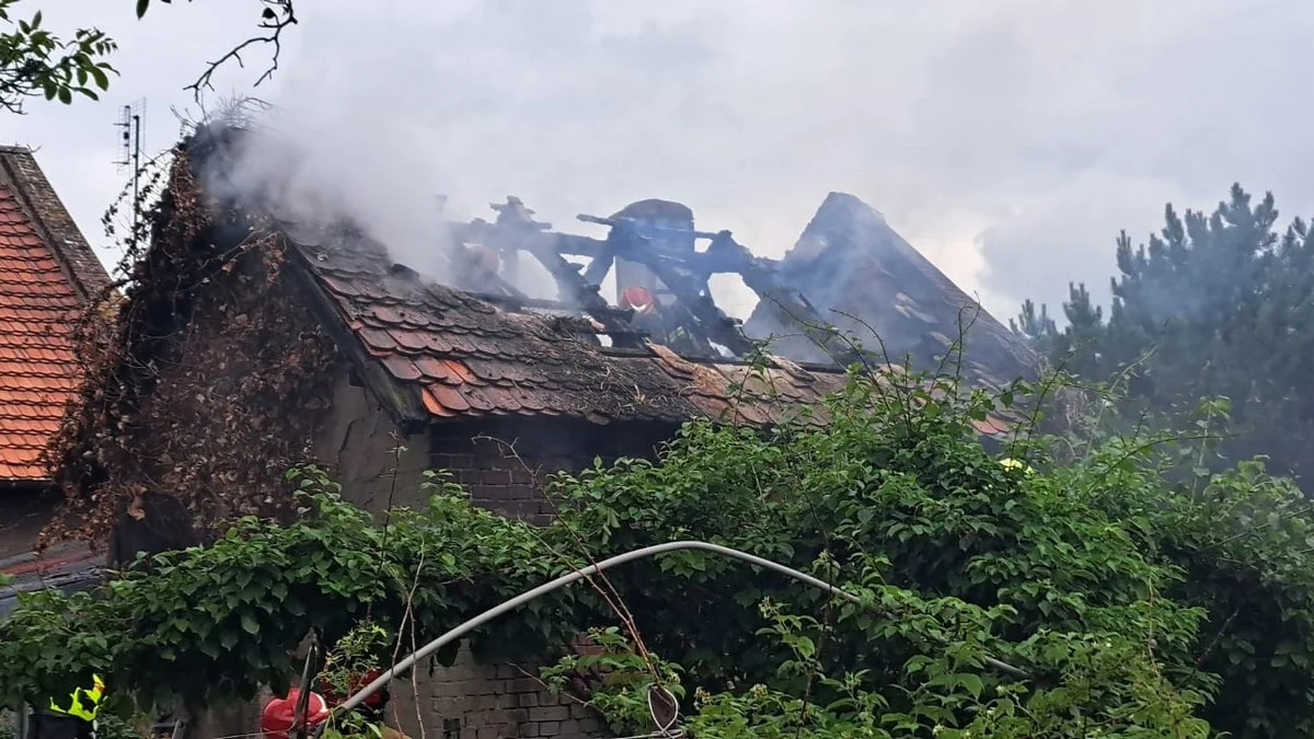 Pożar w Miejskiej Górce