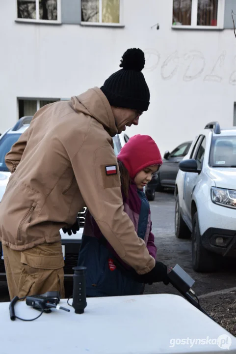 32. Finał WOŚP Gostyń - światełka do nieba w sobotę wypuścili Nieprzemakalni Gostyń