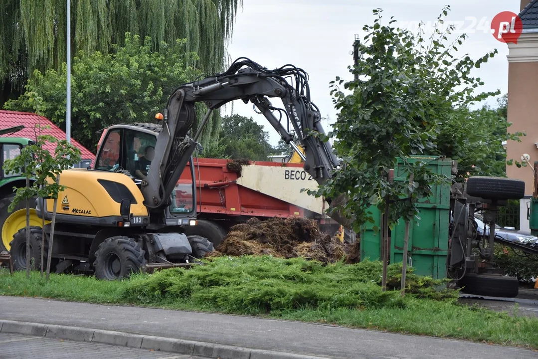 Obornik na ulicy Piłsudskiego